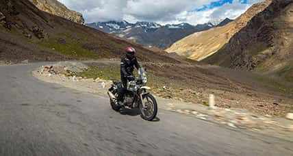 In moto oltre i 5.000 m s.l.m. nell'Hymalaia del Kashmir